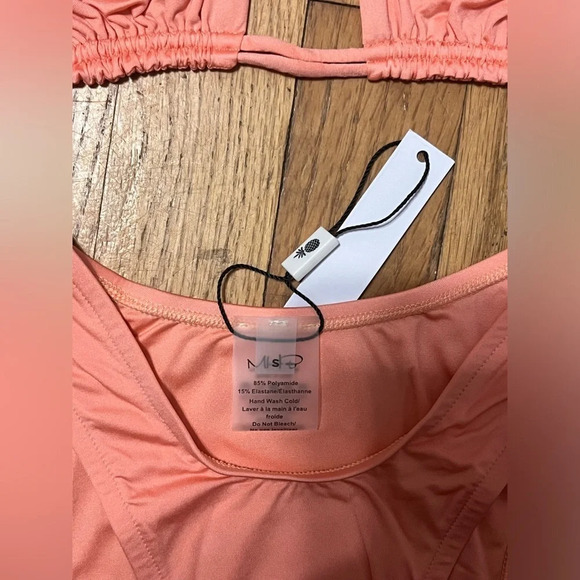 MONICA HANSEN Rectangle Top and Slay Baby Bottoms in Coral - Picture 9 of 11